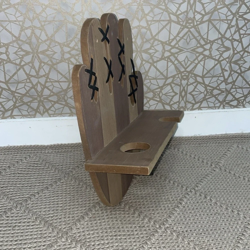 Hobby Lobby Brown and Black Hand Wall Shelf